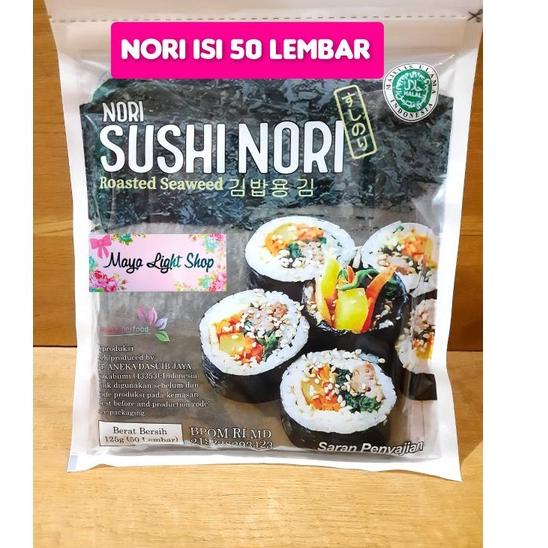 

♜ nori sushi 50 lembar Promo Sale Termurah Nori Manjun ekonomi sakao nori 50 lembar limited rumput laut sushi dried seaweed ❈