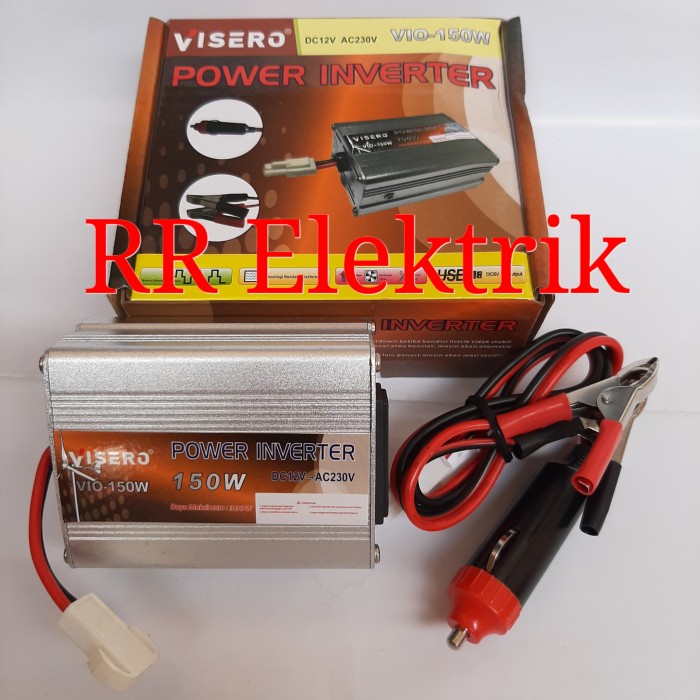 Inverter Visero 150w Dc 12v to Ac 220 Visero 150 Watt