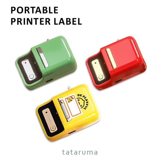 

ABE - Portable Printer Cetak Label Vintage