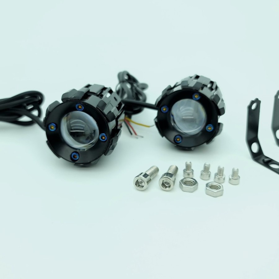 lampu tembak D2 laser gun TD35 robot led foglamp hi lo laser superbright