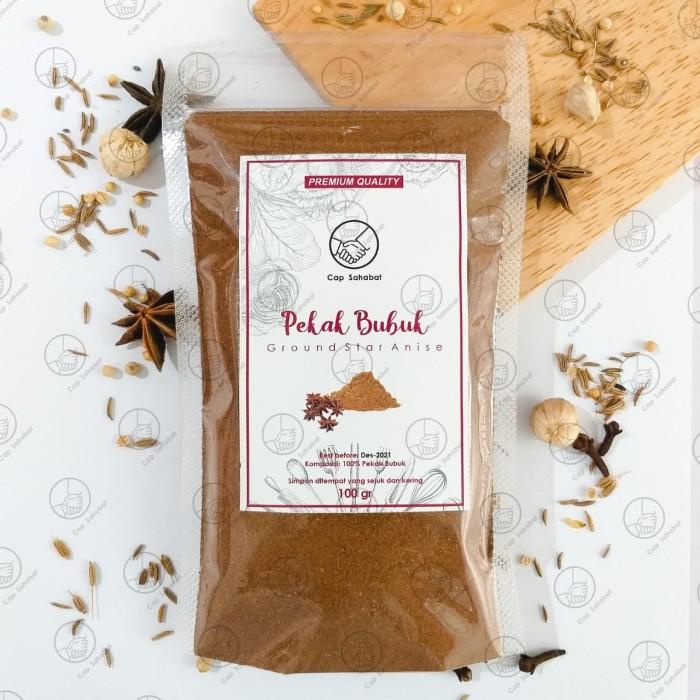 

100gr Pekak Bubuk / Ground star Anise / Rempah / JSR 100% PREMIUM Best Seller