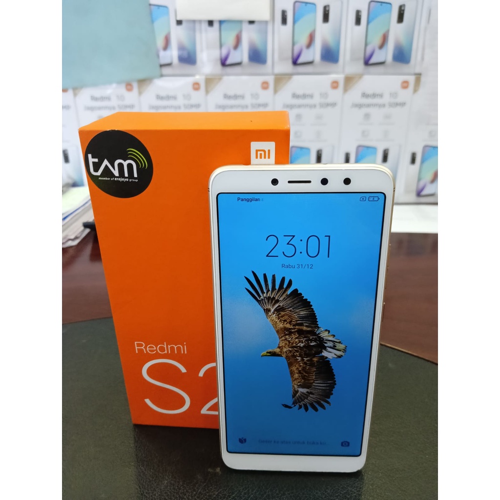 XIAOMI REDMI S2 3/32GB 3 32 HP SECOND SEKEN RAM 3GB INTERNAL 32GB