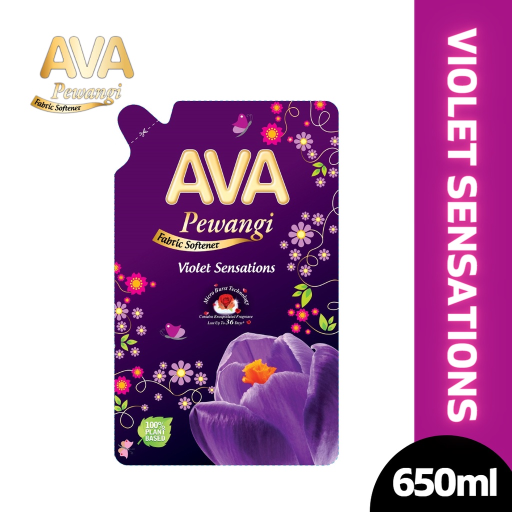 AVA Pewangi Fabric Softener Violet Sensation 600ml