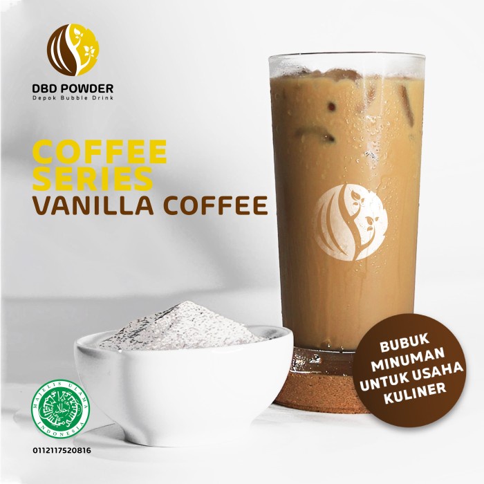 

Ready-Stock Bubuk Minuman Kopi Vanilla - Powder Vanilla Coffee | DBD Powder