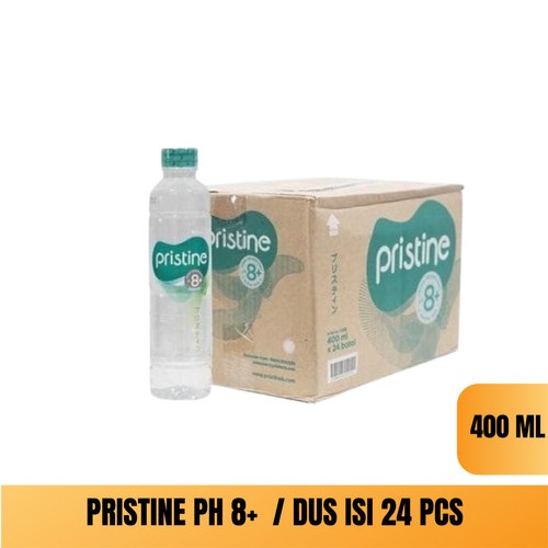 

PRISTINE 8.6+ 400ml / AIR MINERAL PH TINGGI 1 DUS ISI 24 BOTOL @400ML