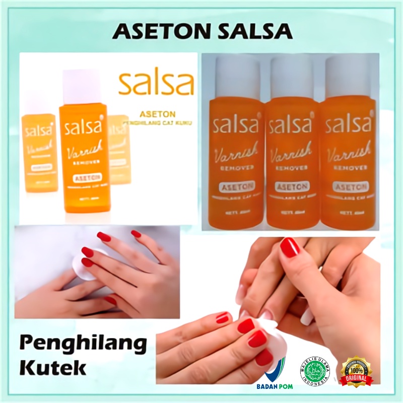 SALSA Varnish Remover / Pembersih Cat Kuku Aseton