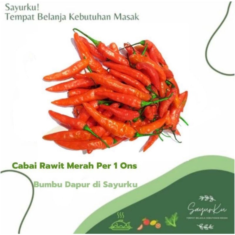 

Grosir cabai rawit merah per 1ons