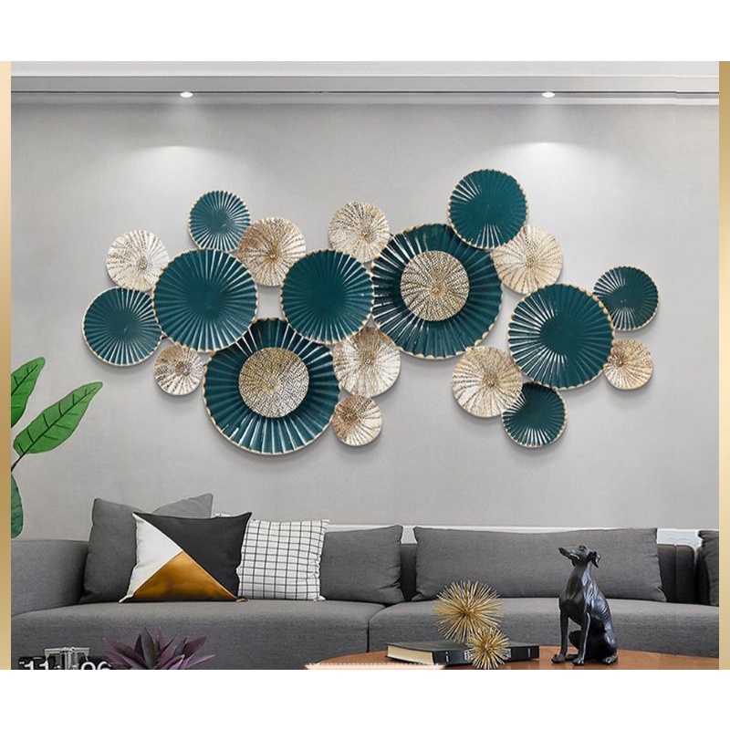 SIZE JUMBO WALL ART DECORATION DEKORASI HIASAN PAJANGAN DINDING 3D MINIMALIS AESTHETIC MODERN MEWAH 