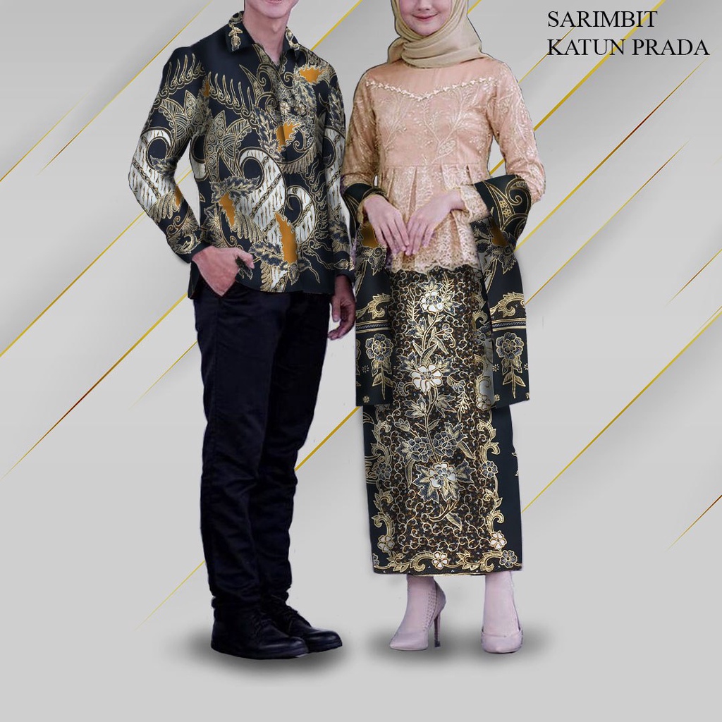 Pusat Bordir Tasikmalaya - Bahan Sarimbit Katun Prada