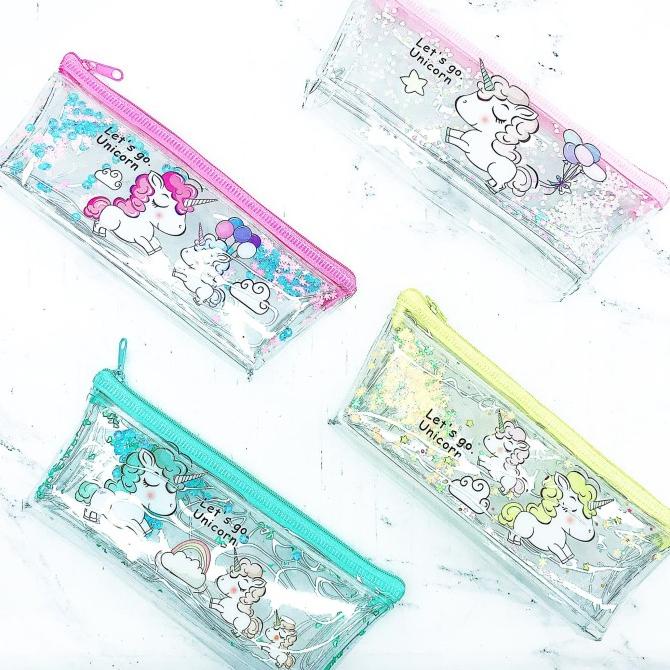 

Kotak pensil unicorn manik