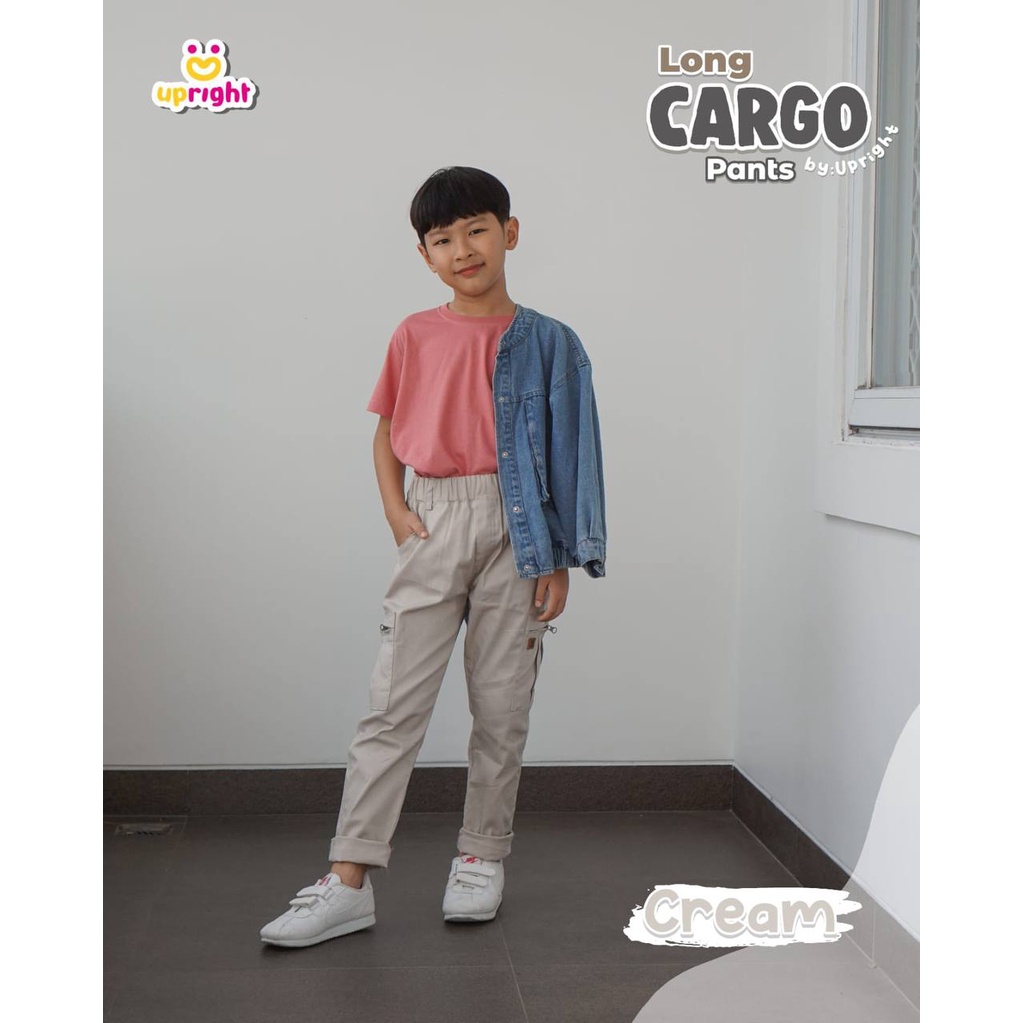 Celana Panjang chinos anak Long Cargo pants by Upright