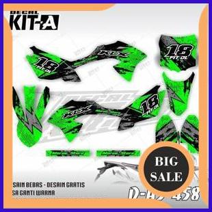 Decal Stiker Motor KLX BF (D-A3-458) 1M4R23 tools n parts
