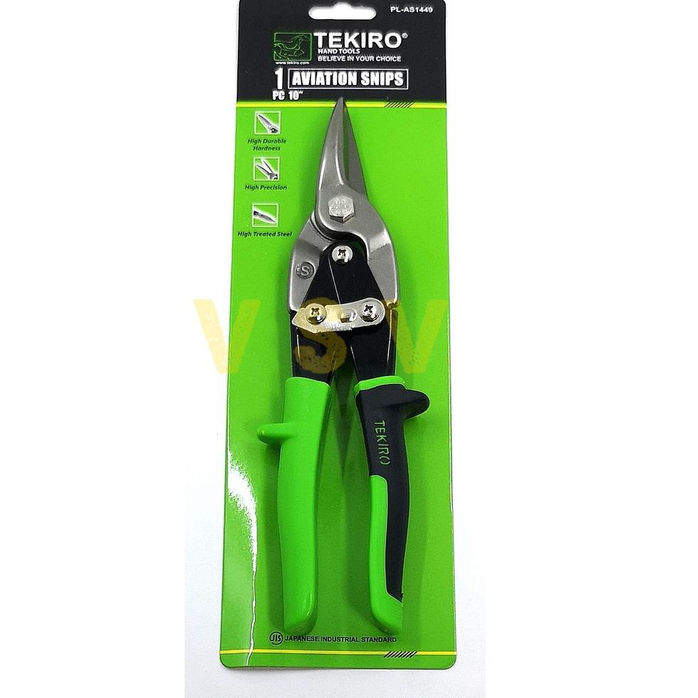 COD TEKIRO GUNTING SENG AVIATION SNIPS 10 INCH Gunting baja ringan / gunting plat GUNTING SENG TEKIR