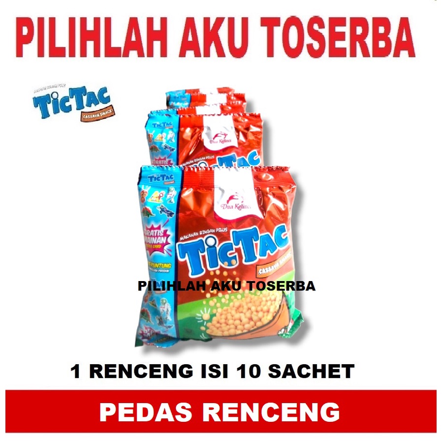 TIC TAC PEDAS RENCENG - ( HARGA 1 BAL )