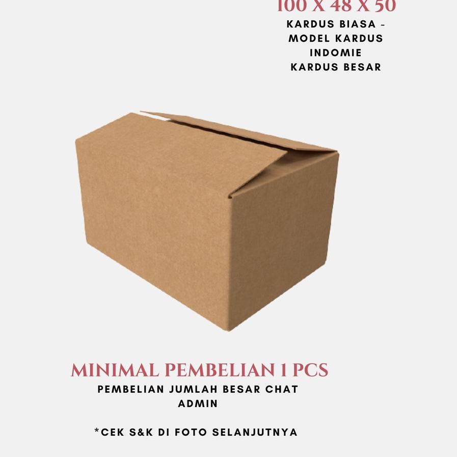 

✨STAR✨ Kardus Besar Packing 100x48x50 - Box Kardus Polos Baru Besar Kuat Packaging Pindahan Termurah 