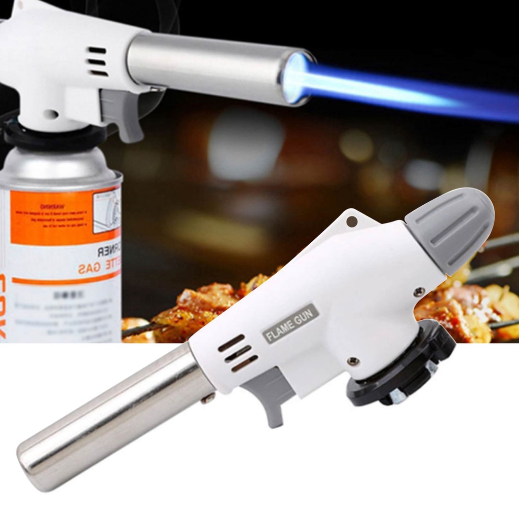 YUN Mall Gas Torch Flame Gun Blow Torch Portable Kepala Las Manual Full