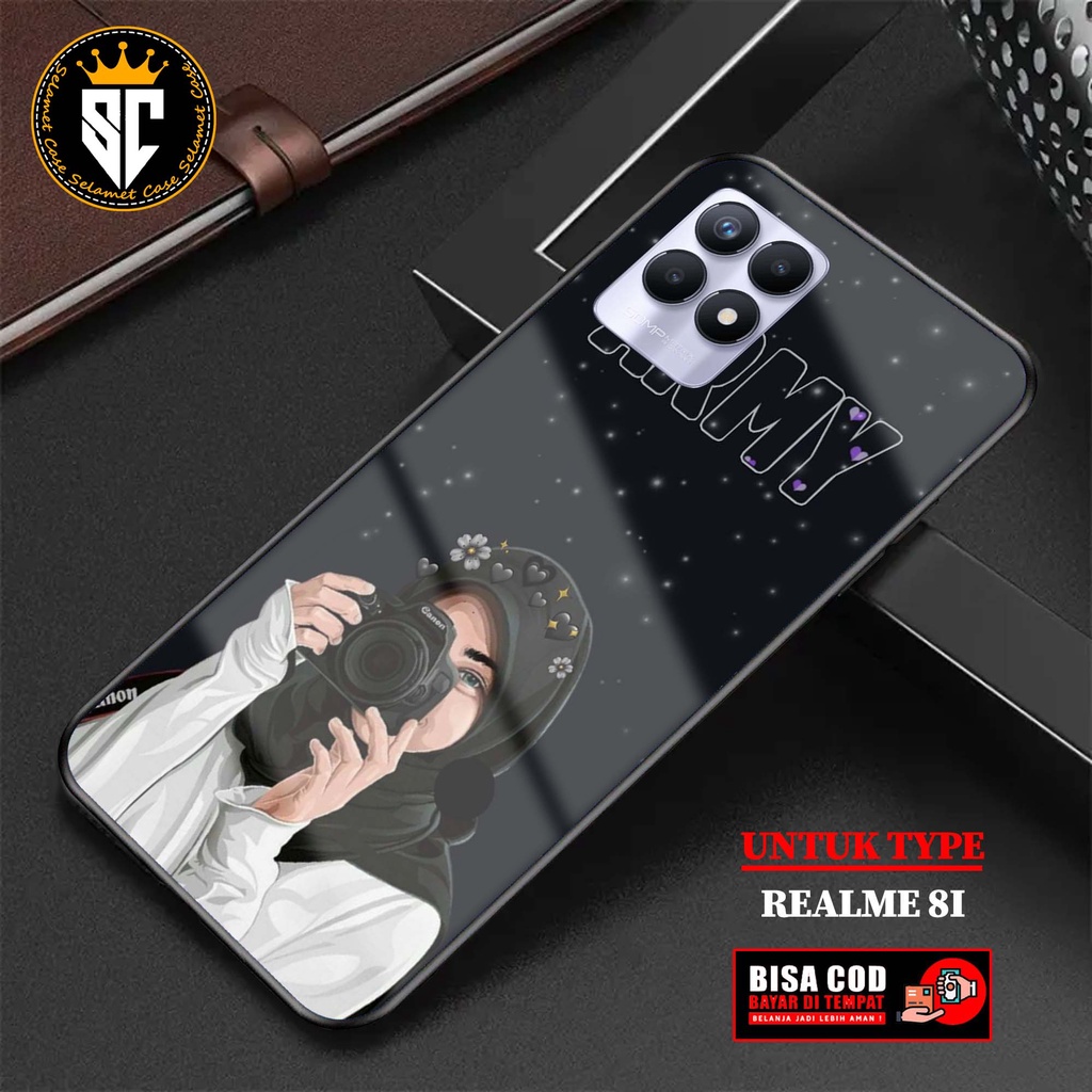Case Realme 8i Casing Realme 8i Selamet Case [HJBR] Case Glossy Case Aesthetic Custom Case Anime Pel