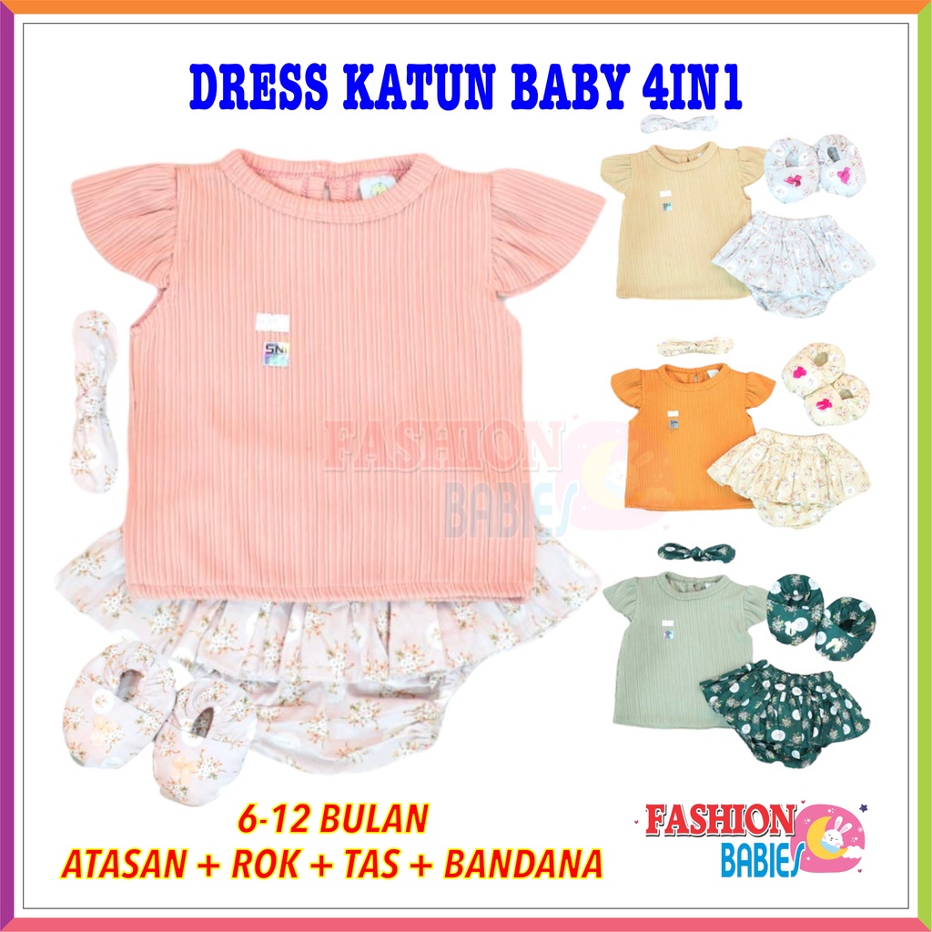 HP RUFFLE SET 4IN1 | SETELAN RUFFLE ANAK IMPORT ❤ Fashionbabies ❤