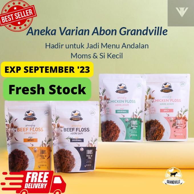

/////] Abon Sapi Grandville Abon Ayam Grandville Halal Best Seller