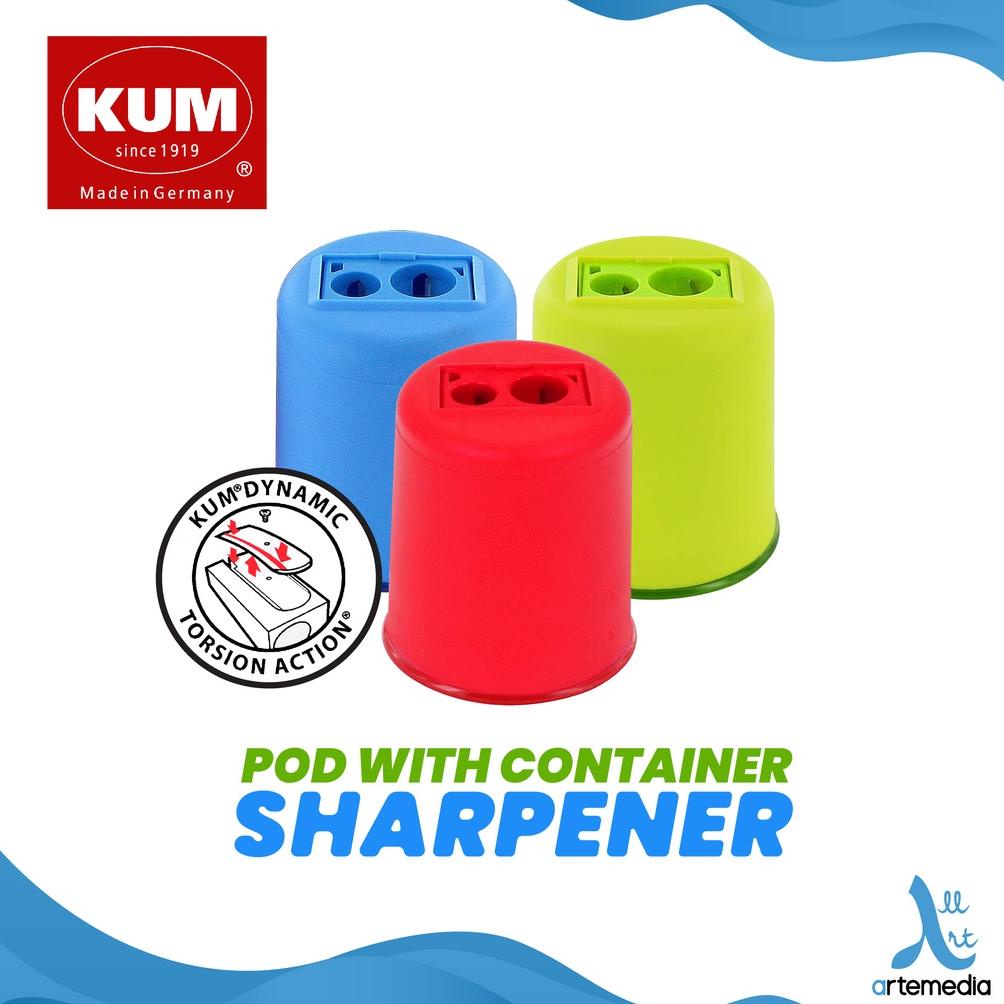 

Rautan Pensil KUM Sharpener Pod Container