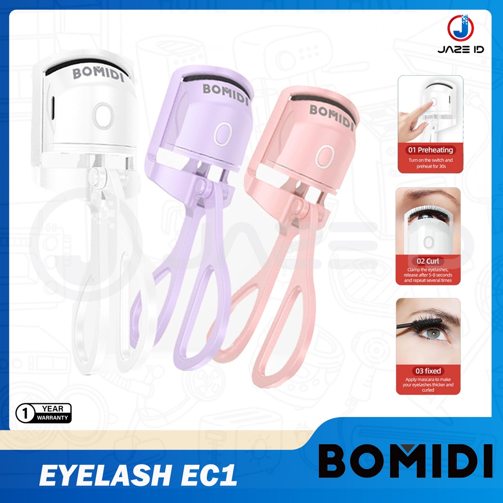 BOMIDI Electric Eyelash Curler EC1 Eye Curling Penjepit Bulu Mata