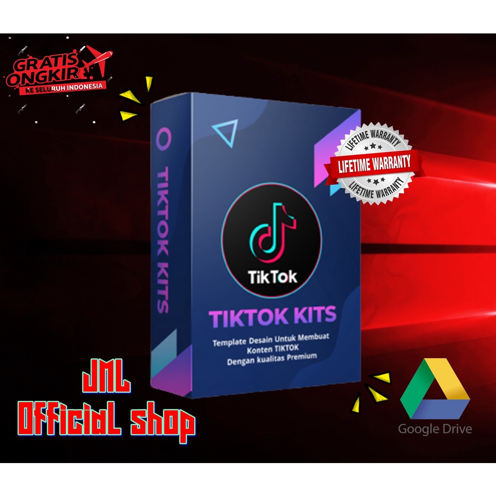 300 Template Tiktok Kits Verse | Template Content Creator Bikin Konten Jadi Mudah