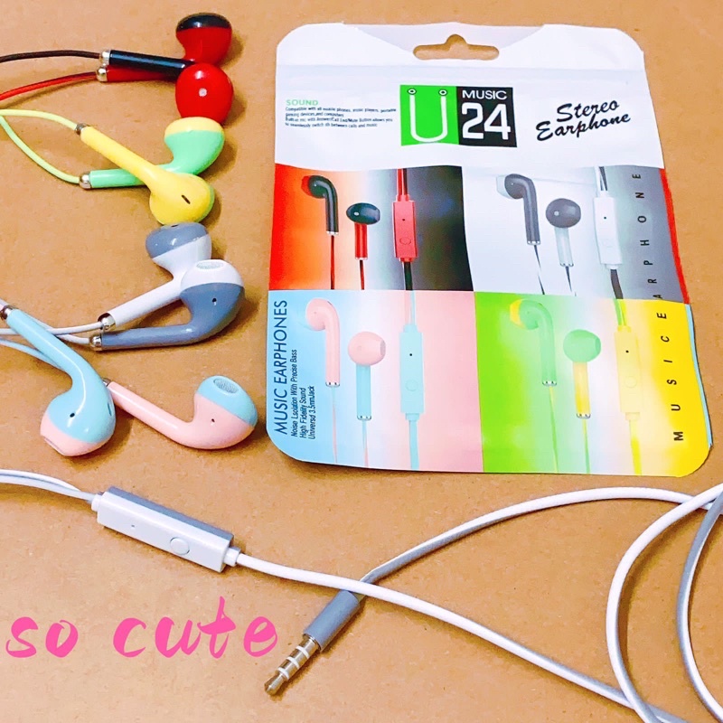 Murah Headset Macaron U-24