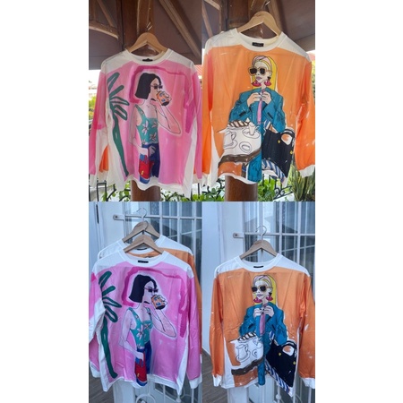 kaos sweater zara oversize