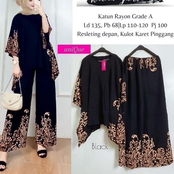 {DPR.30Ma23ᵂ} KALITA SET WAKA ORI PREMIUM SETELAN RAYON WAKAWAKA ONE SET JUMBO