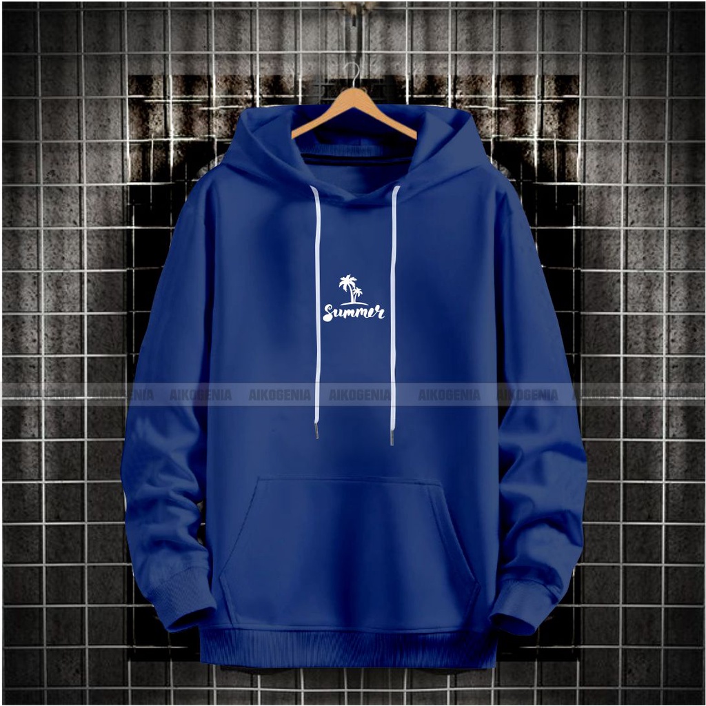 Sweater hoodie kekinian terbaru model SUMMER / Hoodie pria wanita trend kekinian