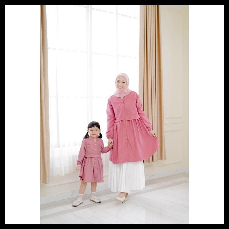 DISKON AYUDIA TUNIK BY BBCKIDSWEAR BAJU COUPLE IBU ANAK NON COD KODE 86