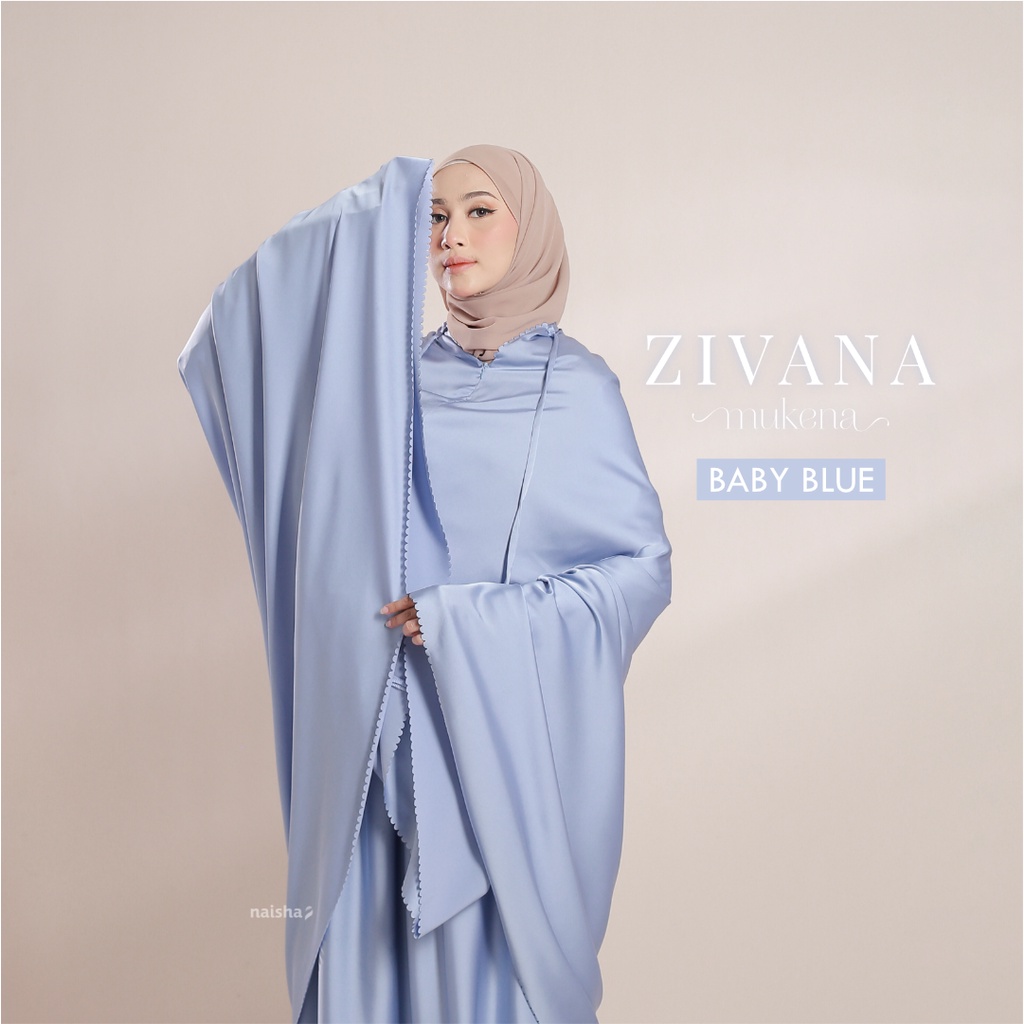 Zivana Mukena - Giter Store - Mukena Silk Premium 2in1 by Naisha