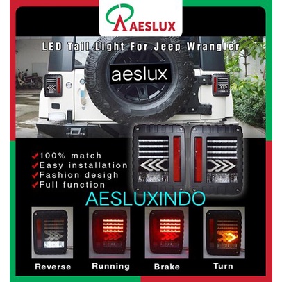 Lampu Jeep Rubicon 805T BARU