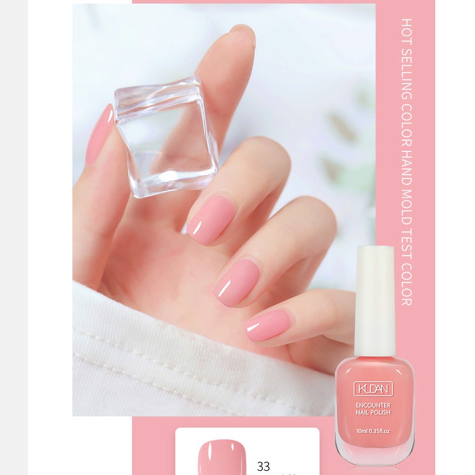 KUDAN Kutek Halal Muslimah Bisa Kupas Untuk Sholat Peel Off Nail Polish 10ml KU056