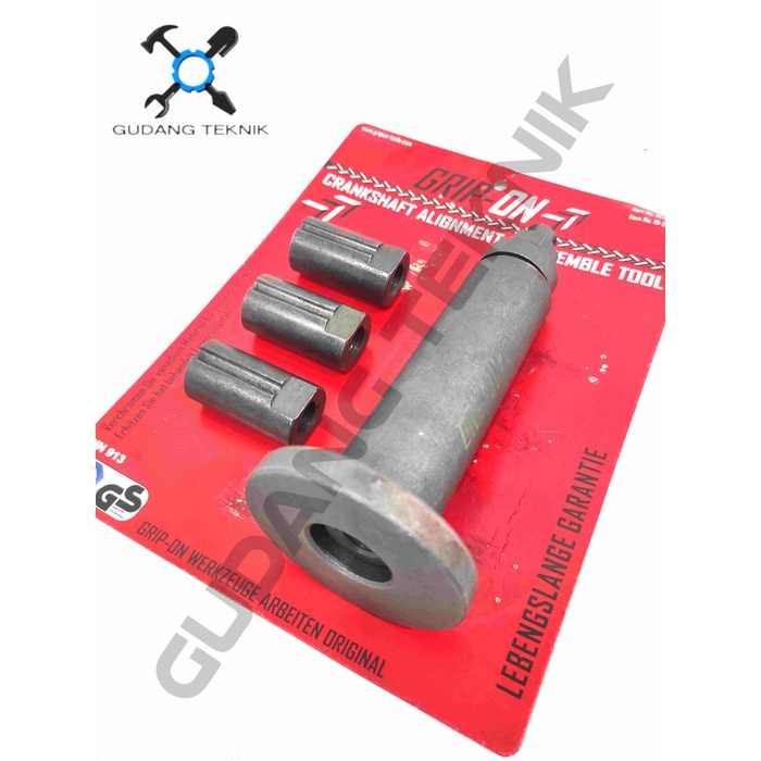 Alat Pasang Kruk As Motor Crankshaft 19-201 GRIP ON / Treker Botol Pasang Bandul Kruk As Crank Shaft Alignment Assemble Tool 19 201 GRIP ON