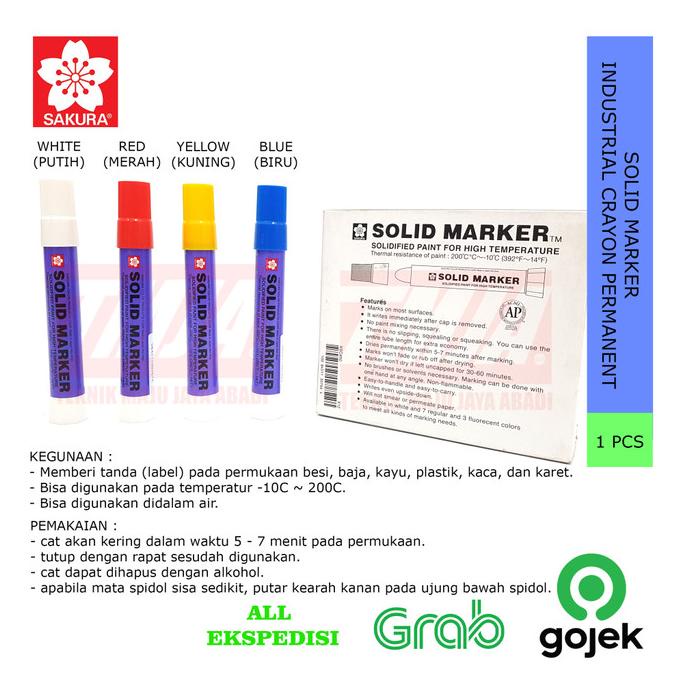 

SAKURA Solid Marker Spidol Permanent Penanda Besi div02