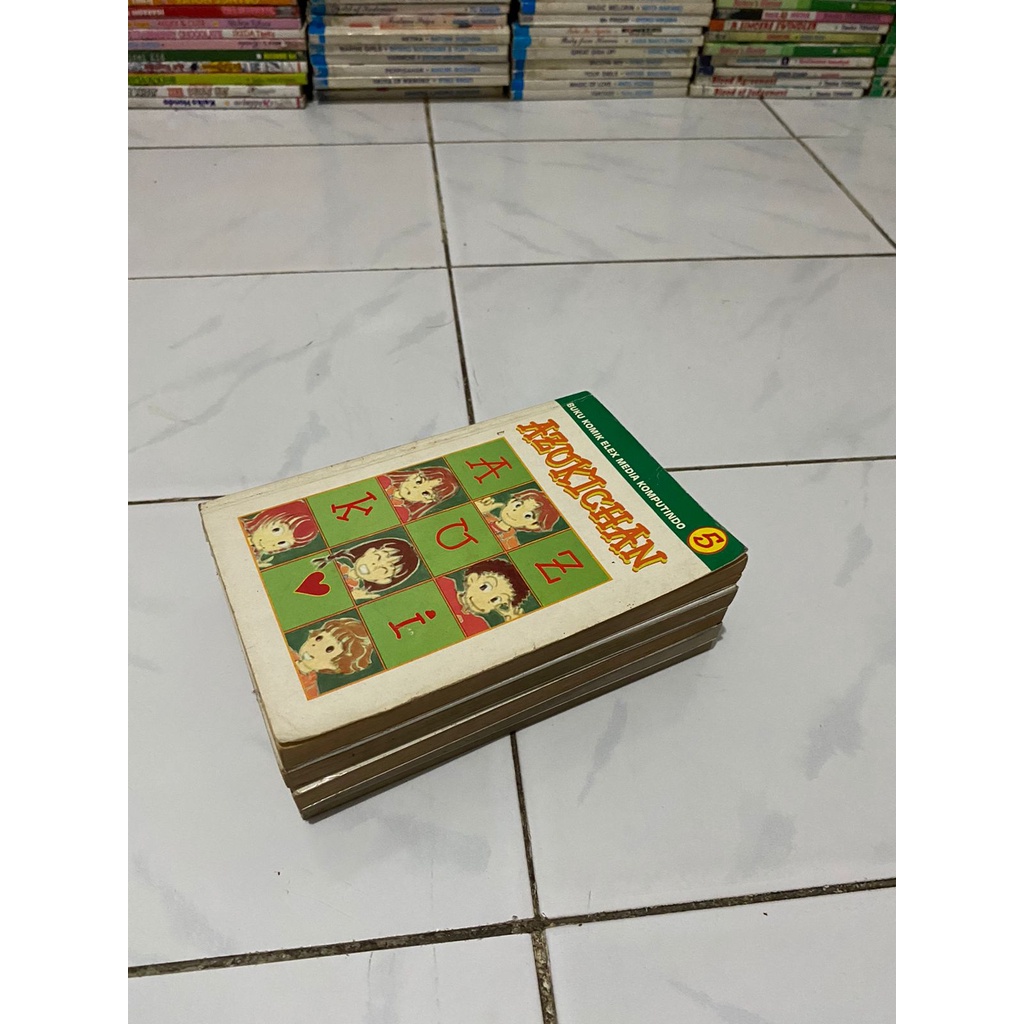 Komik Azuki chan - azukichan 1-5 tamat set 2 - chika kimura