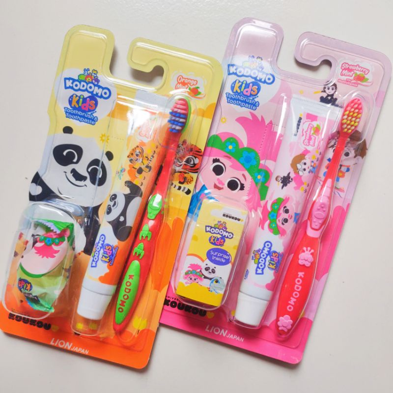 kodomo pasta dan sikat gigi 2in1 pro kids
