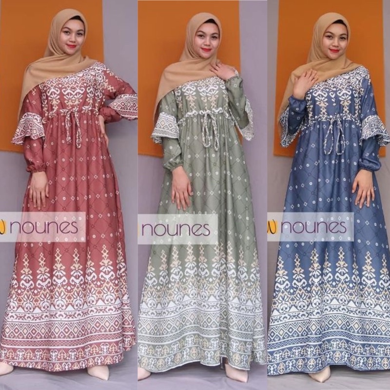 Frayabatik Gamis Maxmara Silky Premium Gamis Laudya Luxury Murah