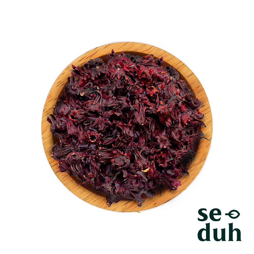 

SEDUH - Bunga Rosella Ungu Kering / Teh Herbal Rosela Flower / Roselle Tisane 10 Gram