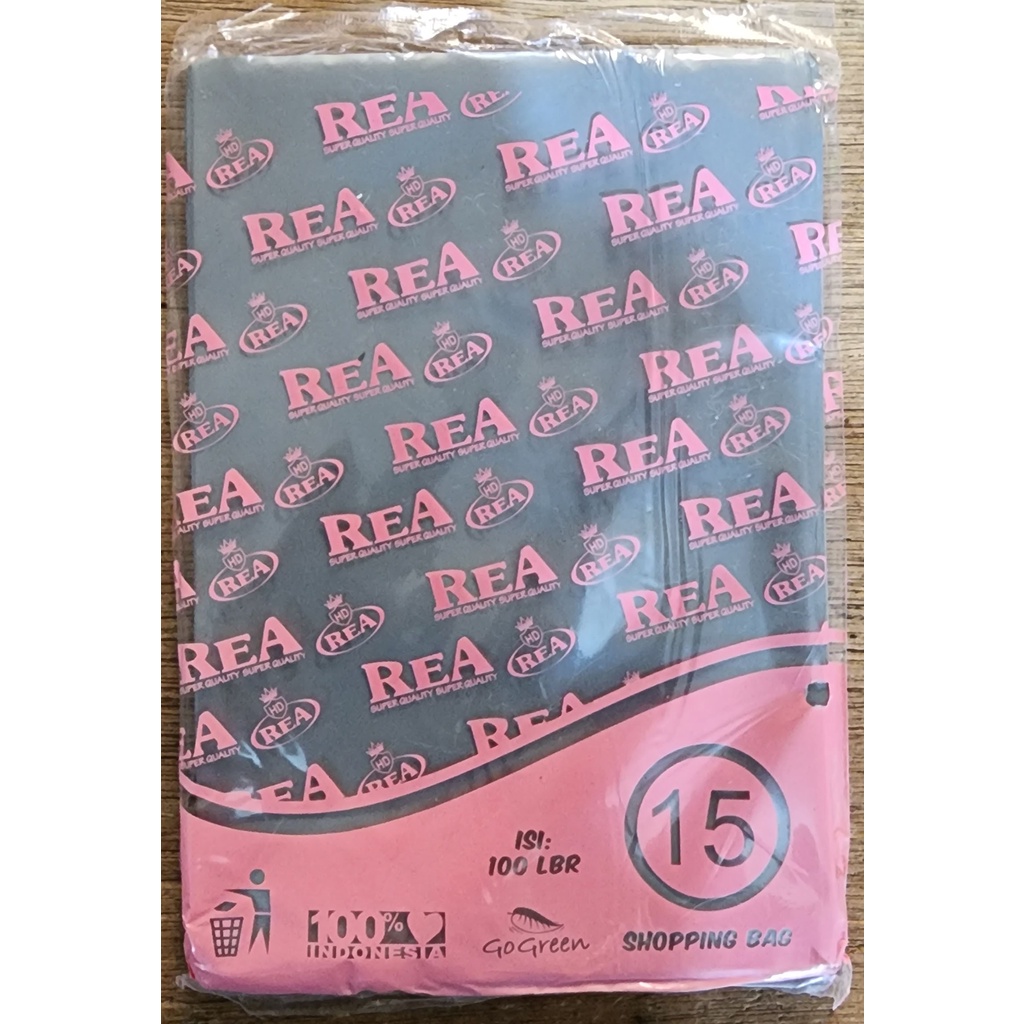 Kantong Plastik HD REA tanpa plong 15x22 No pond Tebal Packing Online Shop