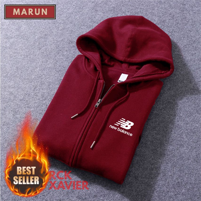 SWEATER HOODIE DISTRO Pria Wanita PREMIUM Bahan Fleece Tebal