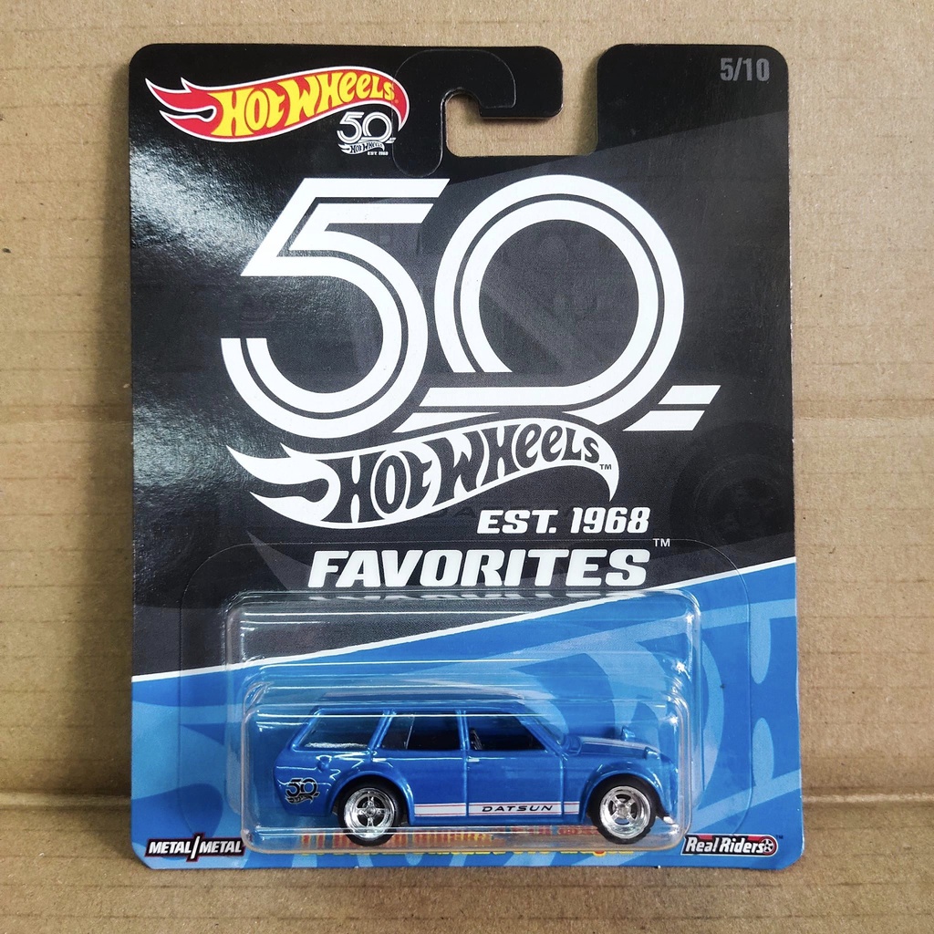 Hotwheels Favorites 71 Datsun Bluebird Wagon