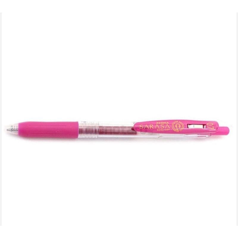 

BALLPOINT ZEBRA SARASA CLIP 07 WARNA MAGENTA.
