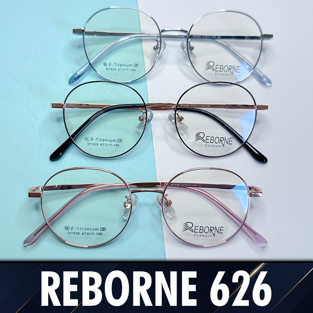 Kacamata REBORNE 622 original Premium Quality  Anti Radiasi UV Photocromic Blueray Bluecromic Korea Fashion