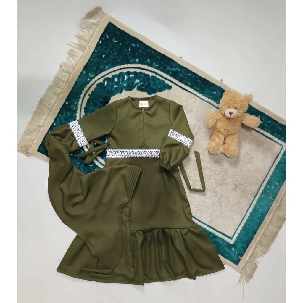 GAMIS ANAK SET HIJAB GAMIS ANAK SIMPLE TERBARU LUCU DAN ELEGAN