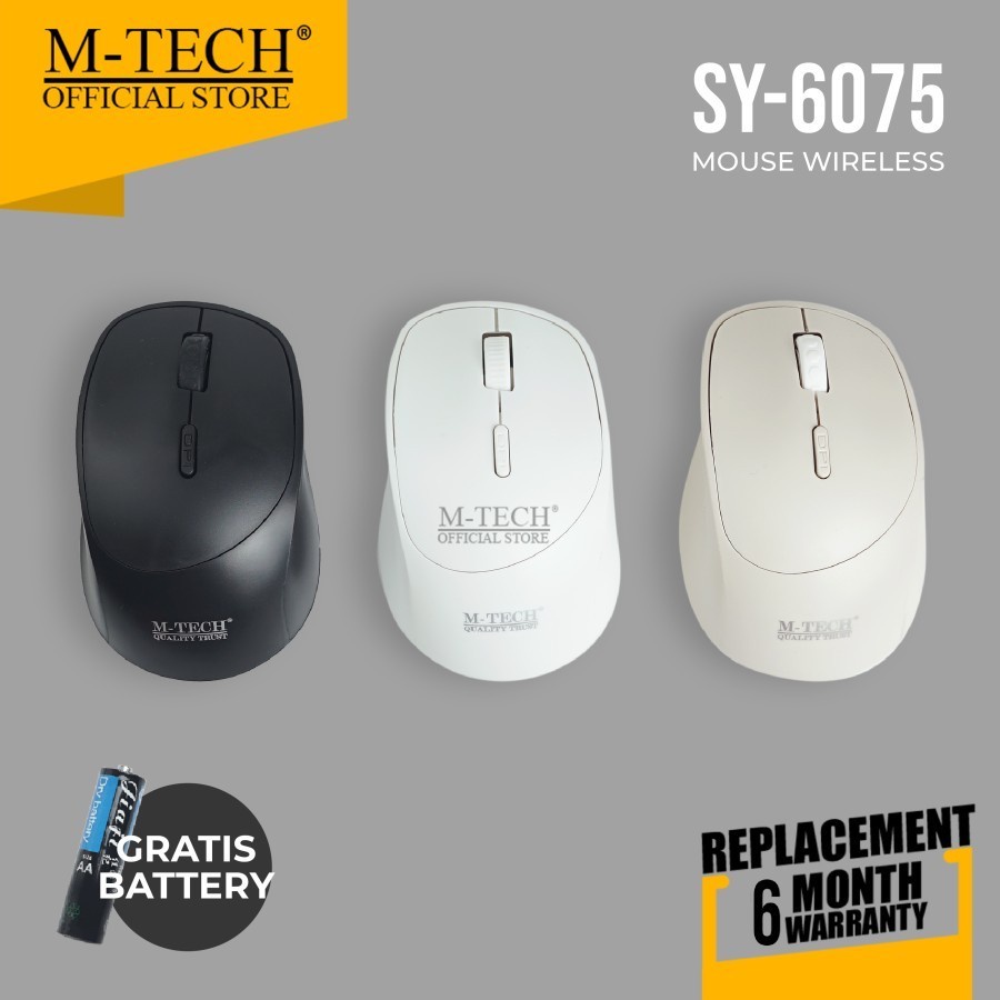 Mouse Wireless M-Tech SY-6075 Pro / Mouse Wireless Mtech SY6075