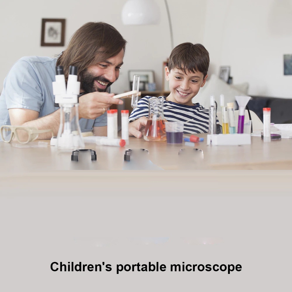 Mikroskop Mini Pocket Lab 60X-120X Magnification - LZ8602 - White