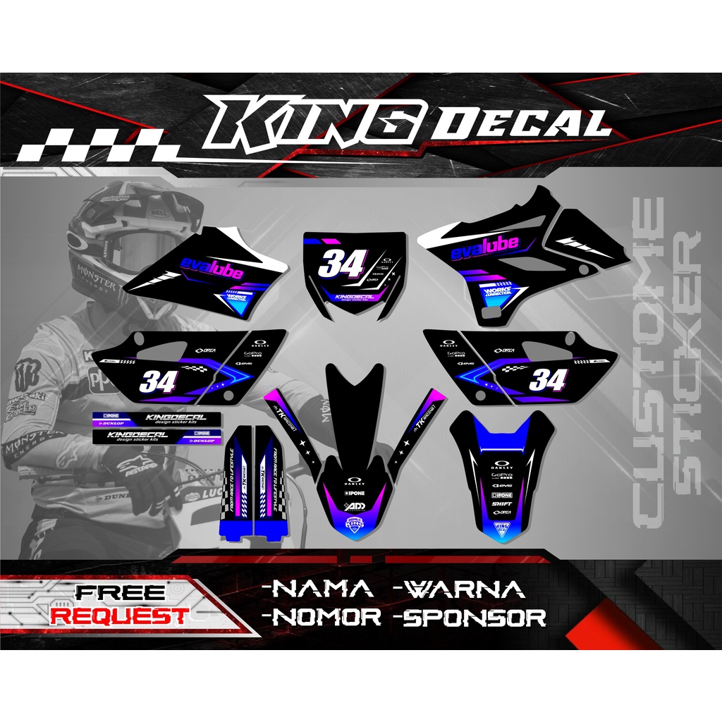 DECAL YZ 85 NEW FULL BODY DECAL STIKER YZ 85 DECAL STICKER YZ 85 NEW