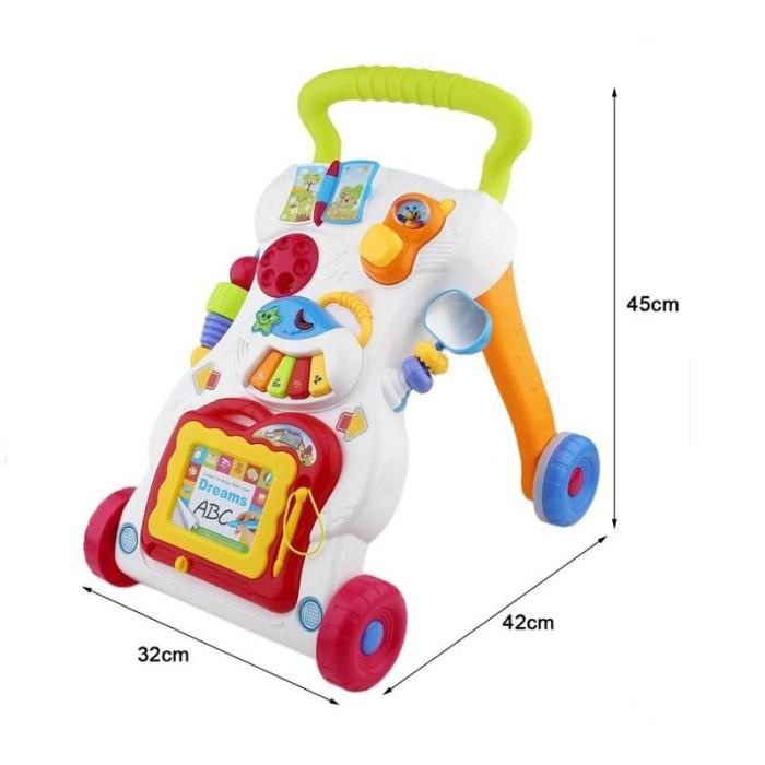 Mainan Edukasi bayi laki laki perempuan 7 9 bulan 1 tahun Baby Walker